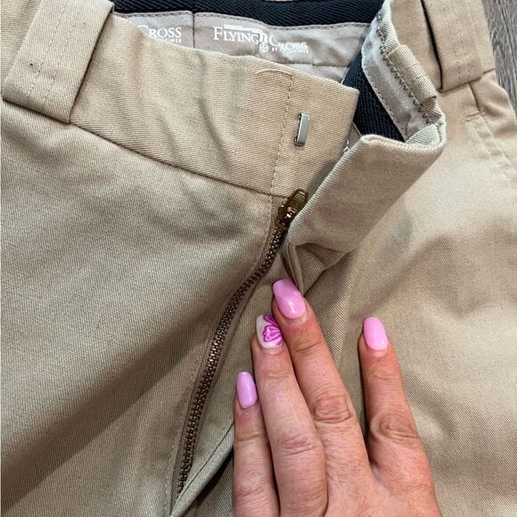 Flying Cross Vintage Union Made Tan Straight Leg Cargo Pants Size 30 - Picture 4 of 9